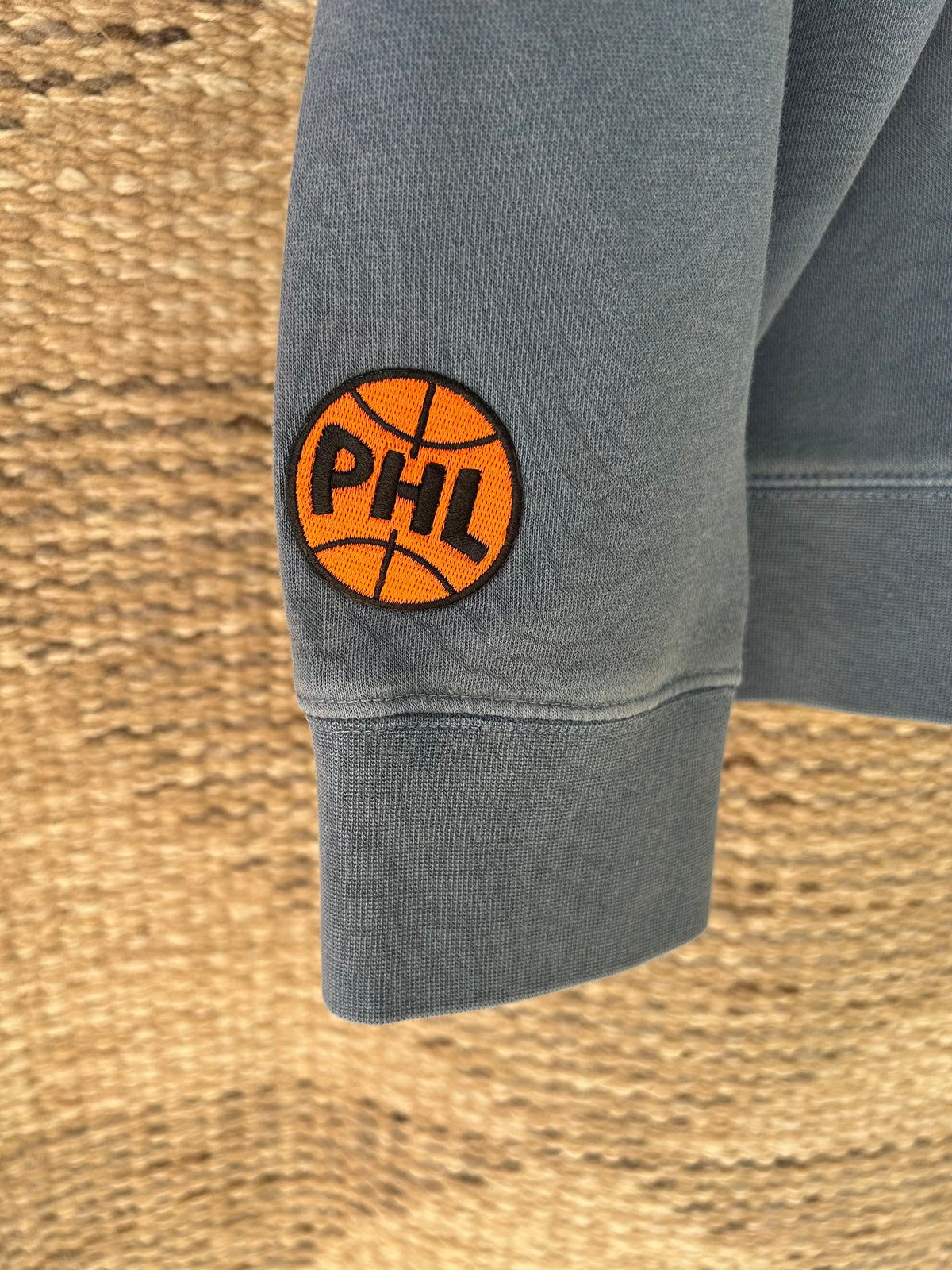 Philly Basketball Patched Crewneck
