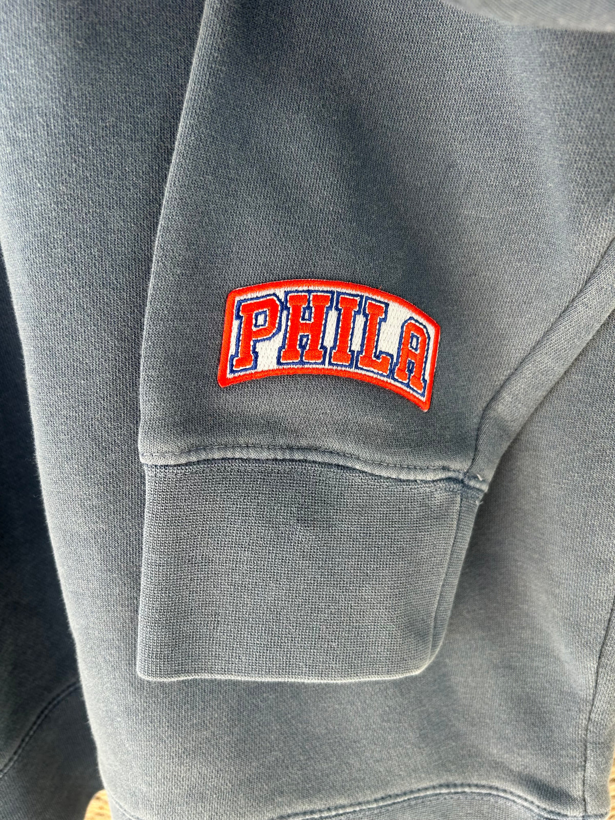 Philly Basketball Patched Crewneck