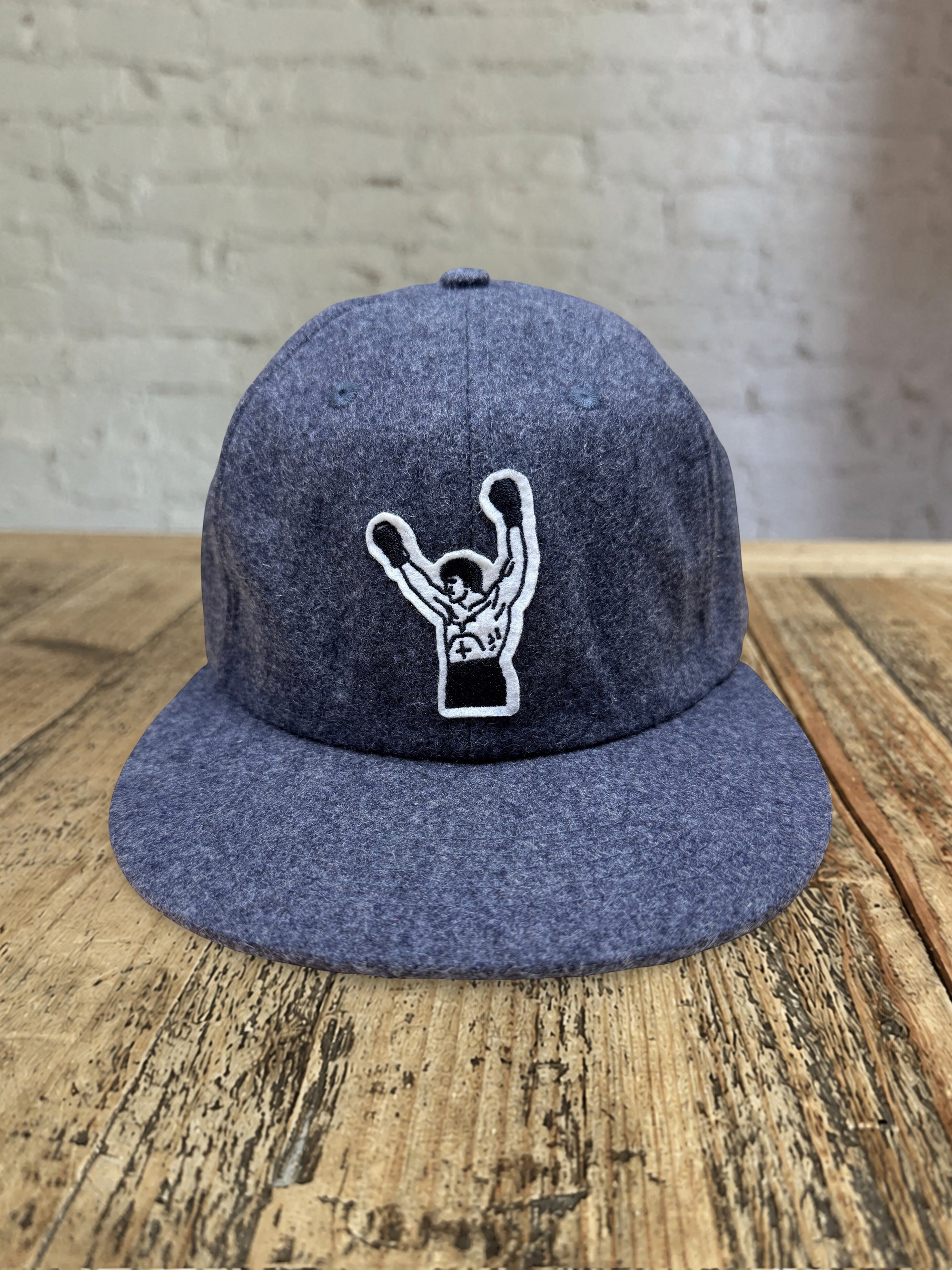 Rocky Felt Flat Brim Hat - Dark Gray