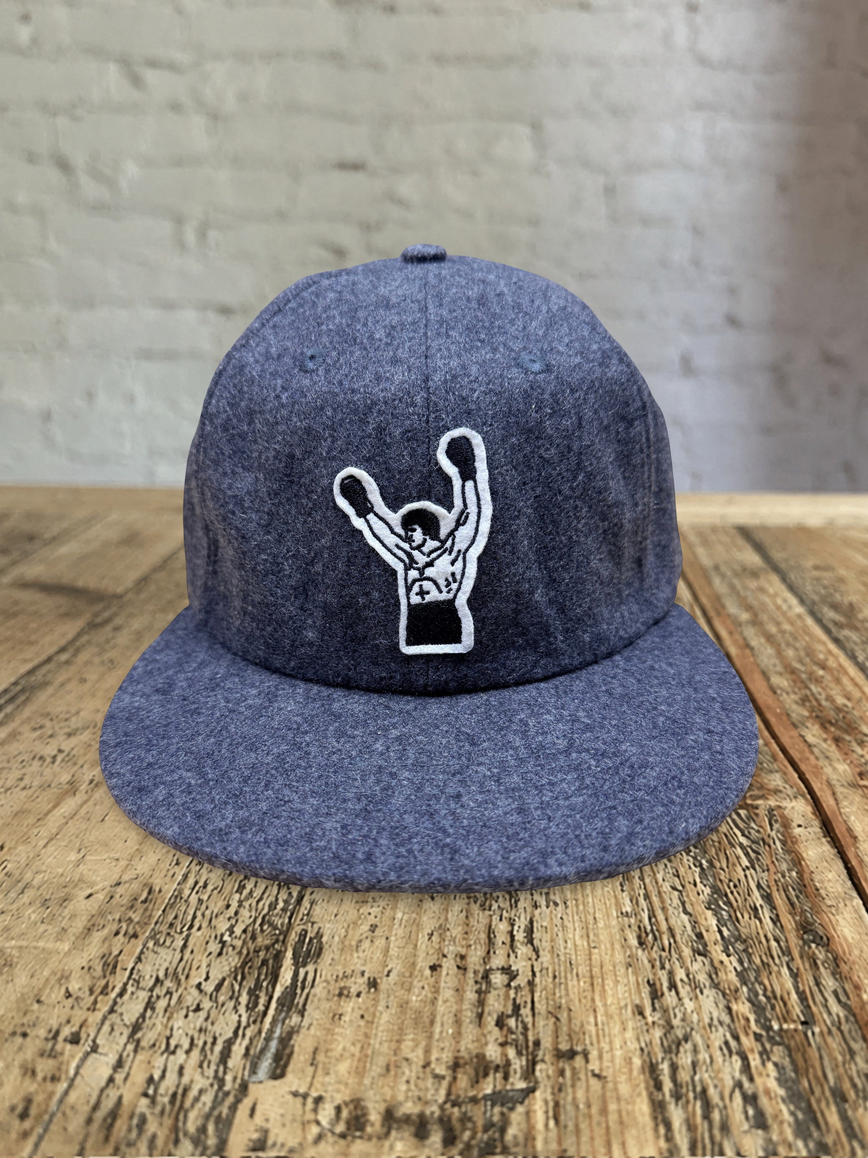 Rocky Felt Flat Brim Hat - Dark Gray