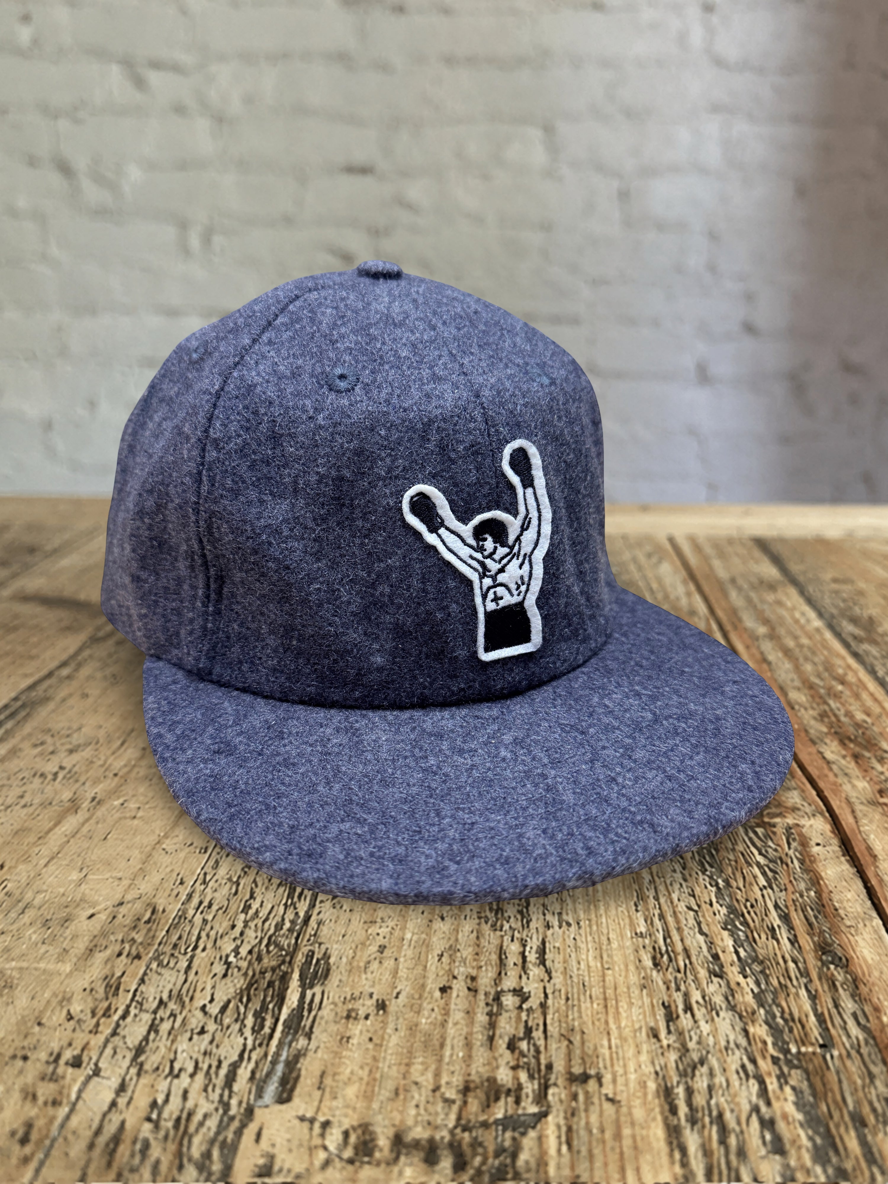 Rocky Felt Flat Brim Hat - Dark Gray