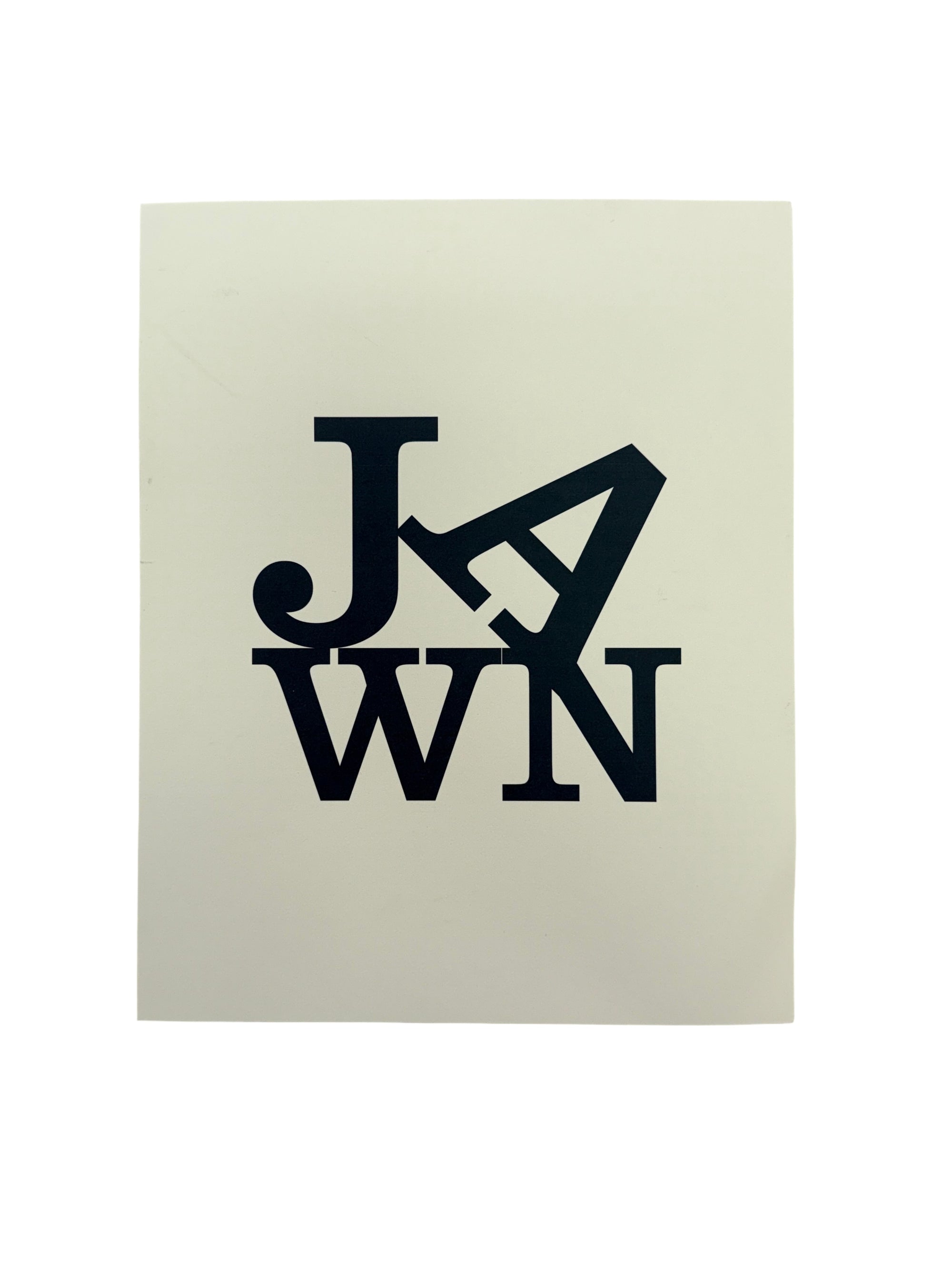 Jawn Art Print