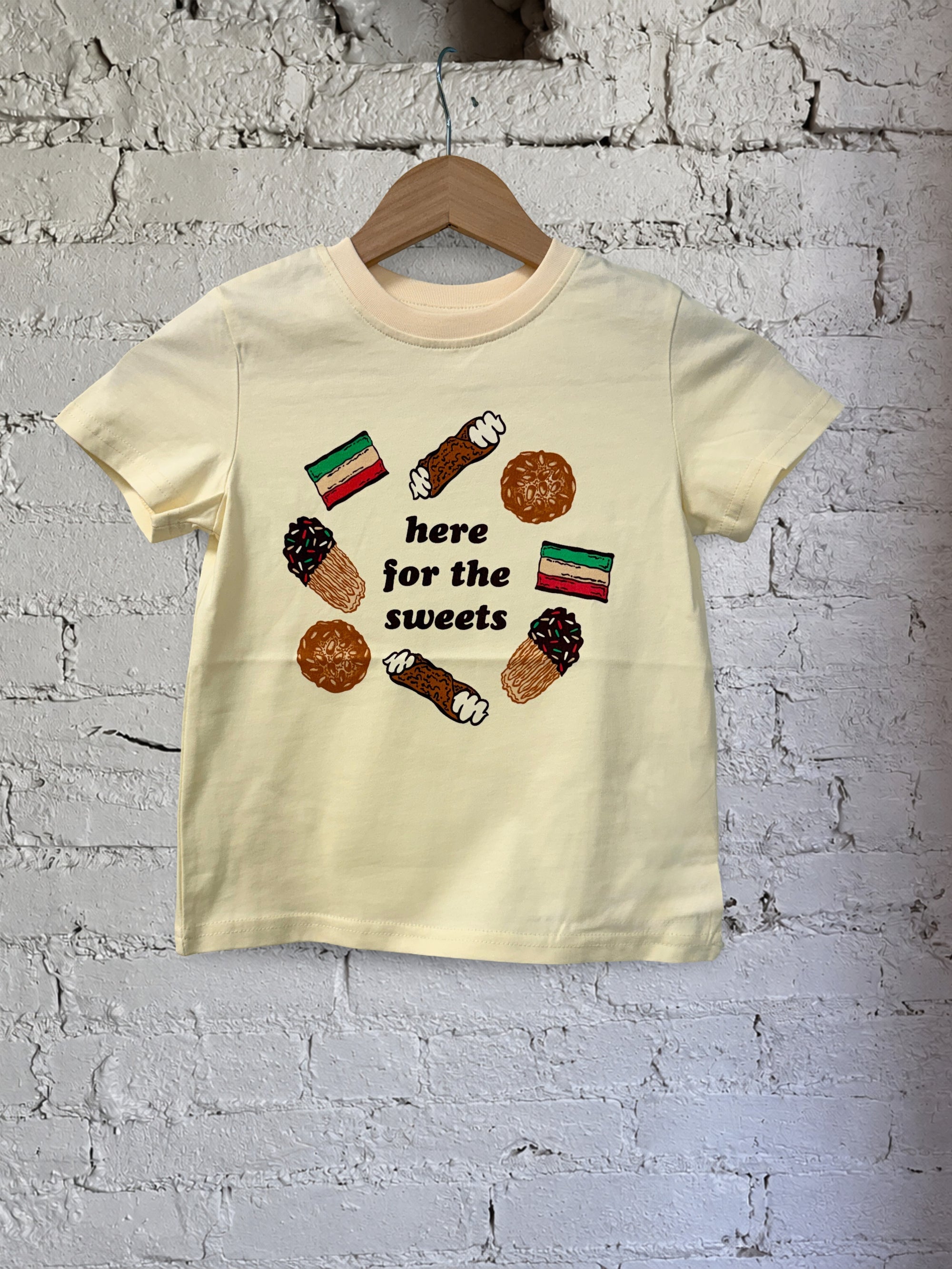 Here For the Sweets Toddler Tee