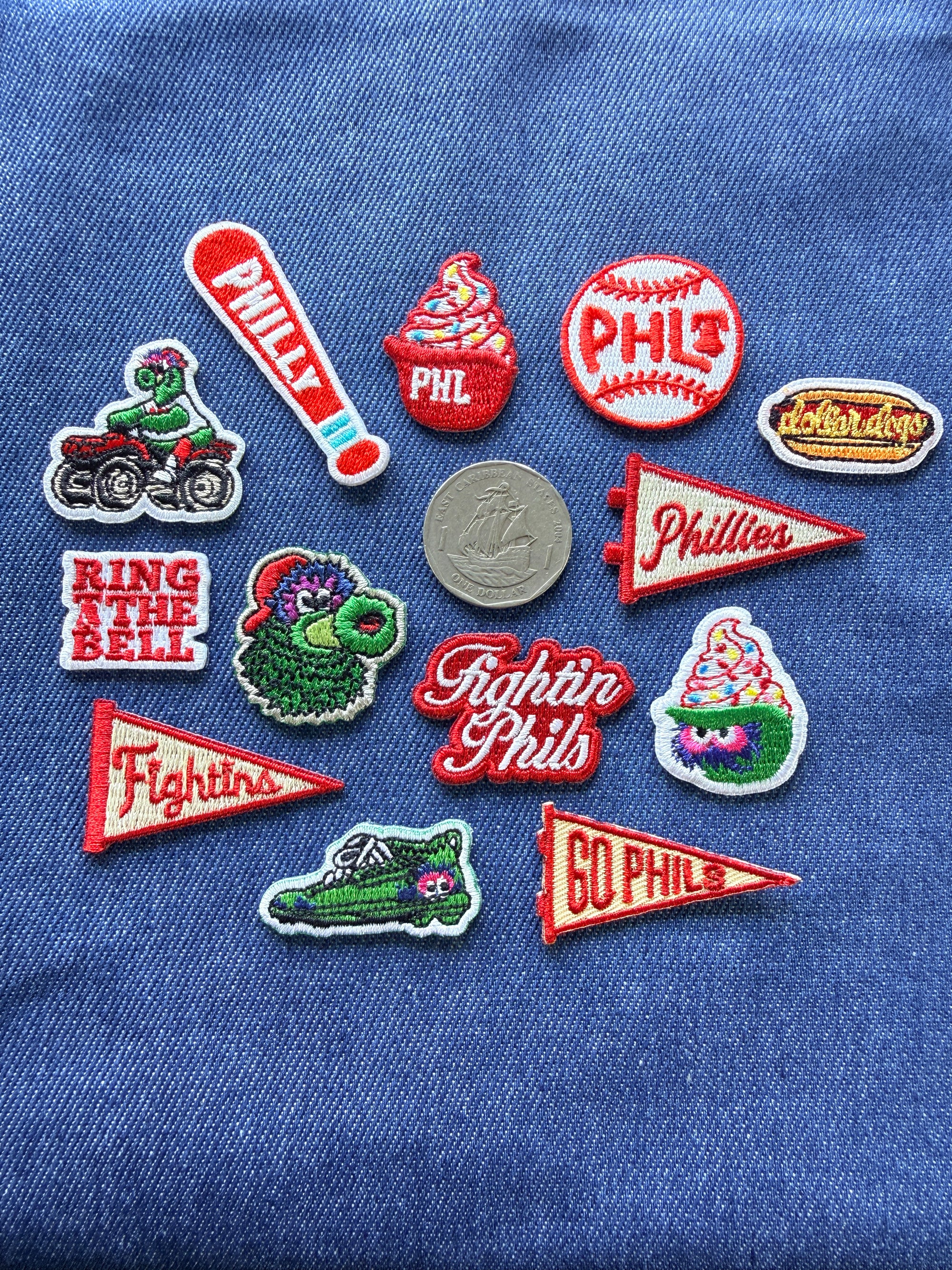 Custom Philly Baseball Patches