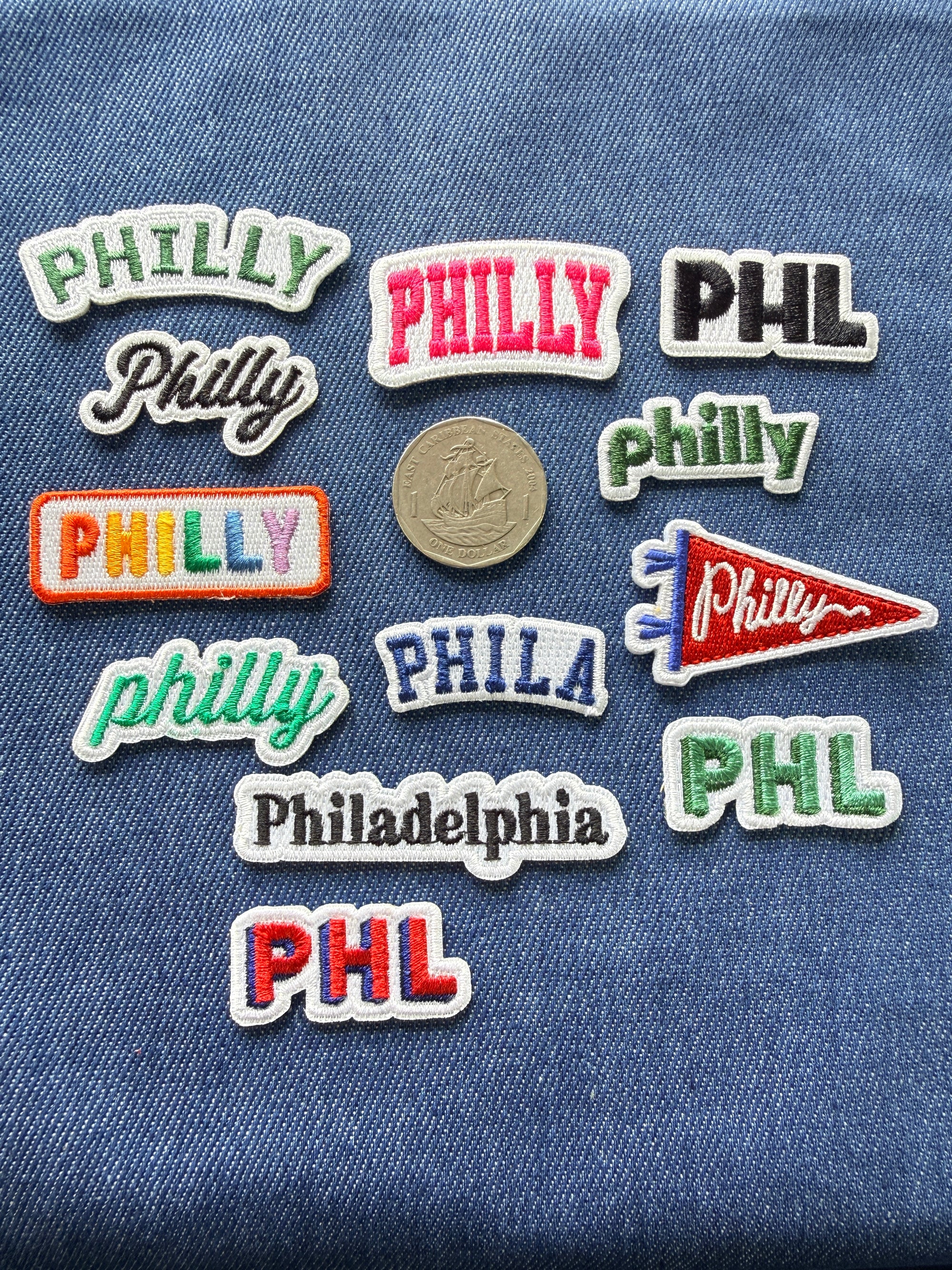 Custom Philly & PHL Patches