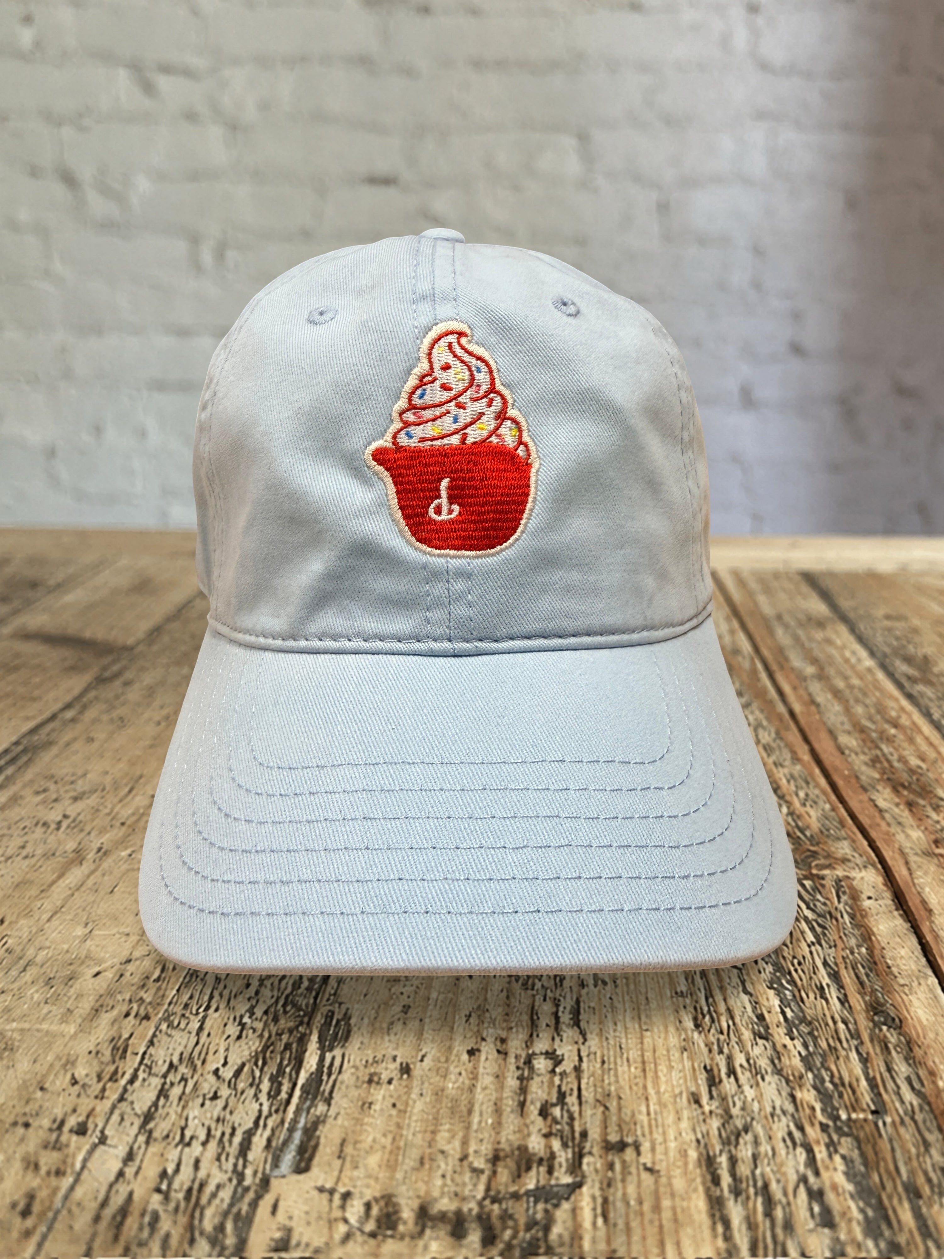 Ice Cream in Phils Helmet Hat - Light Blue