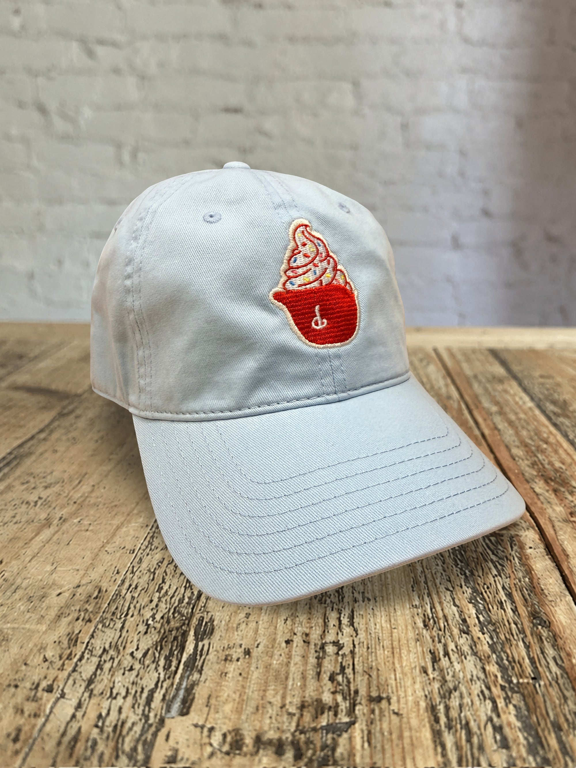 Ice Cream in Phils Helmet Hat - Light Blue