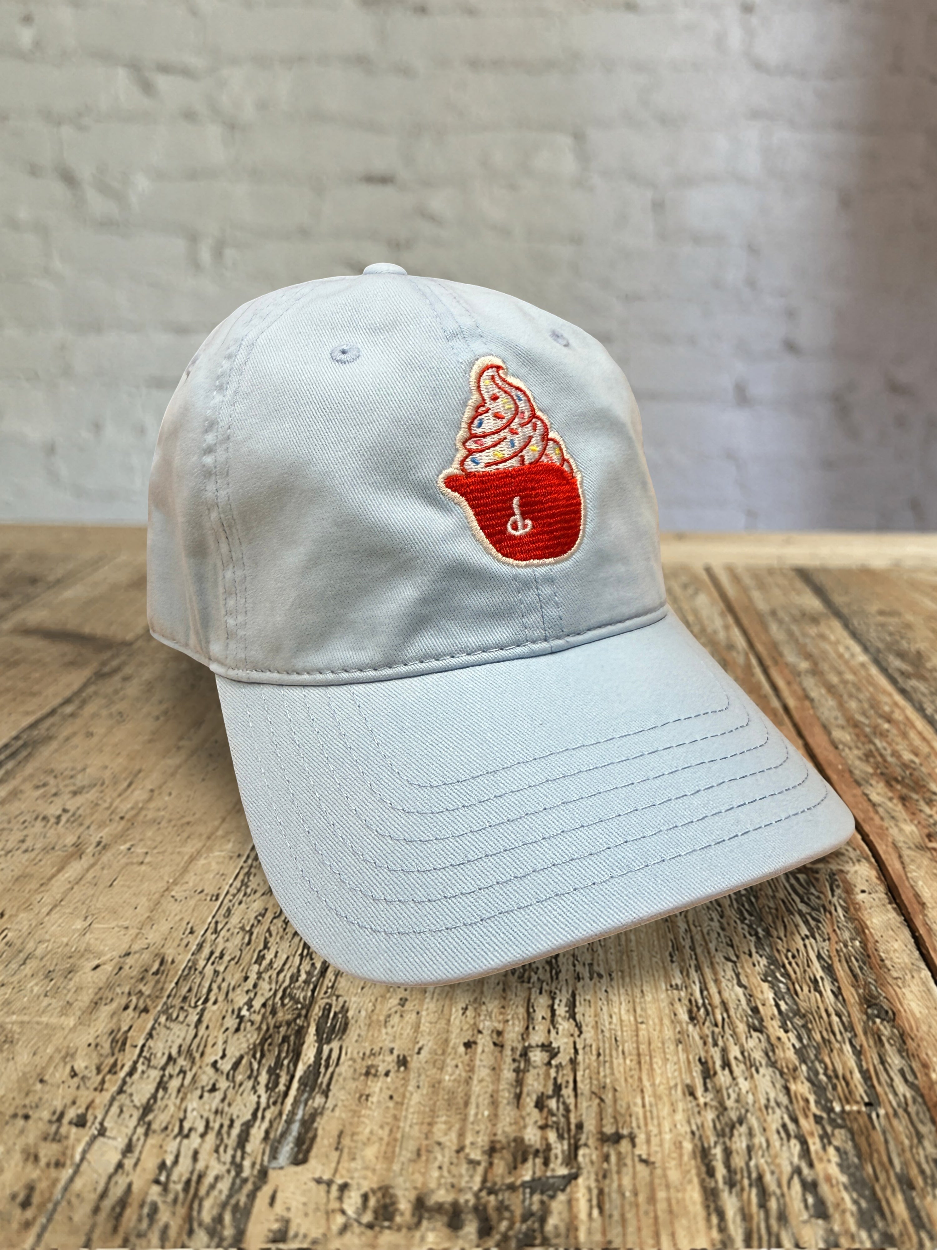 Ice Cream in Phils Helmet Hat - Light Blue