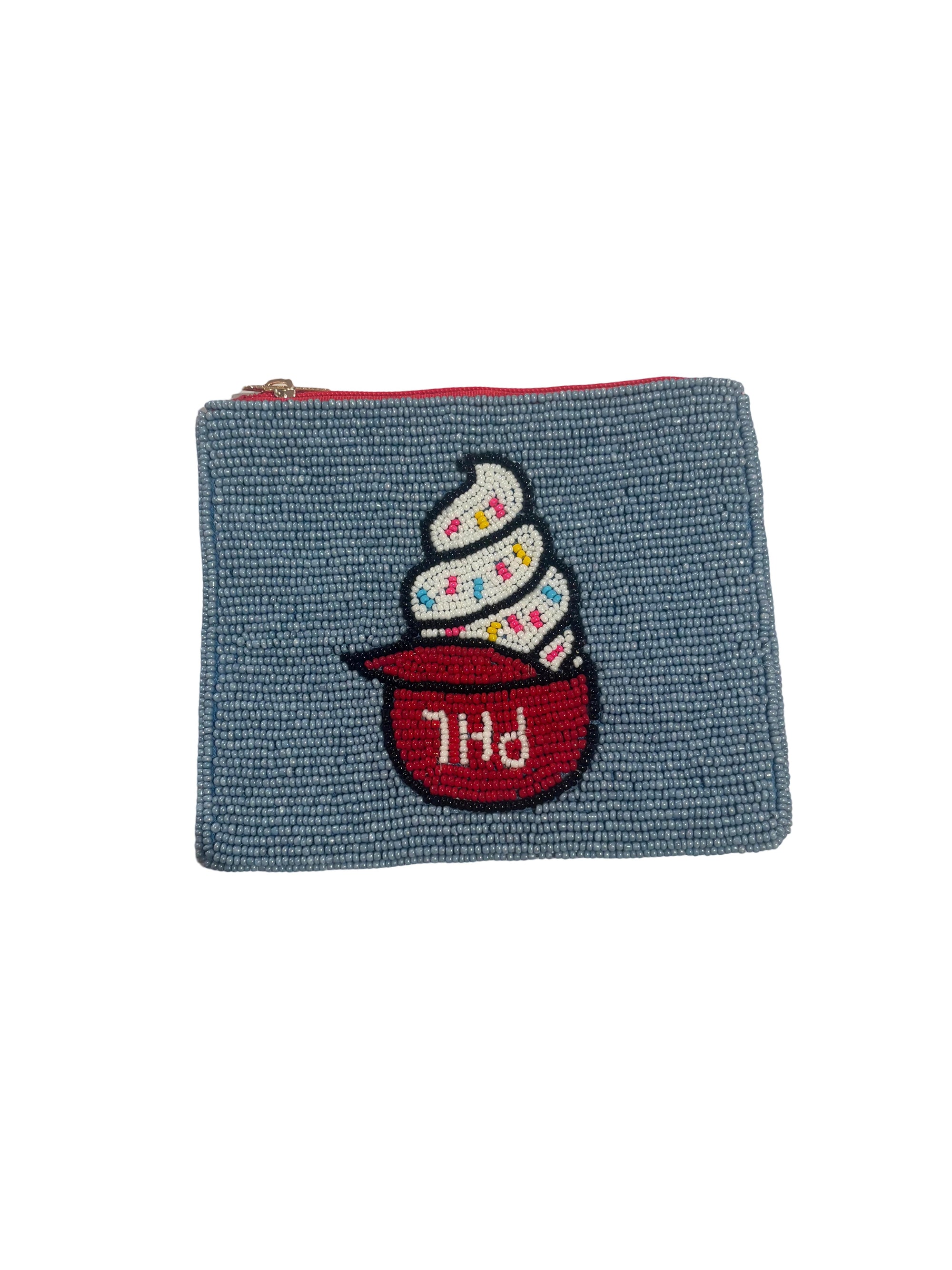 Phils Beaded Pouch