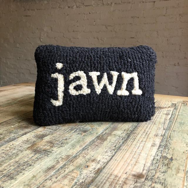 Jawn Hooked Pillow