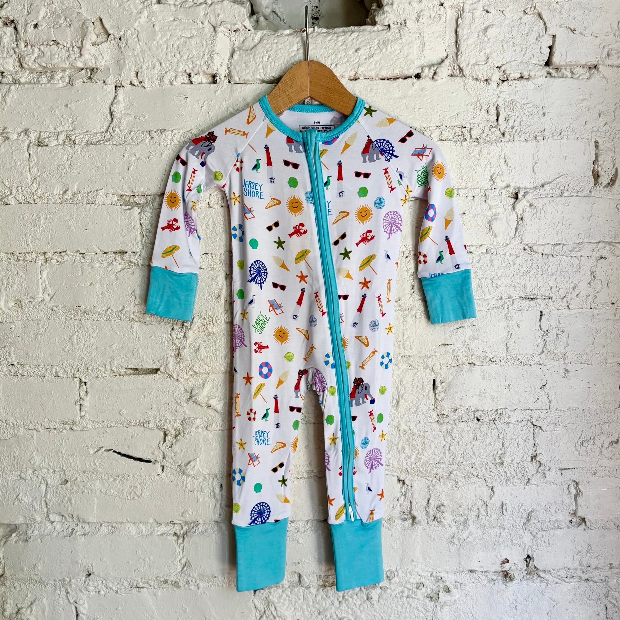 Down the Shore Baby Bodysuit