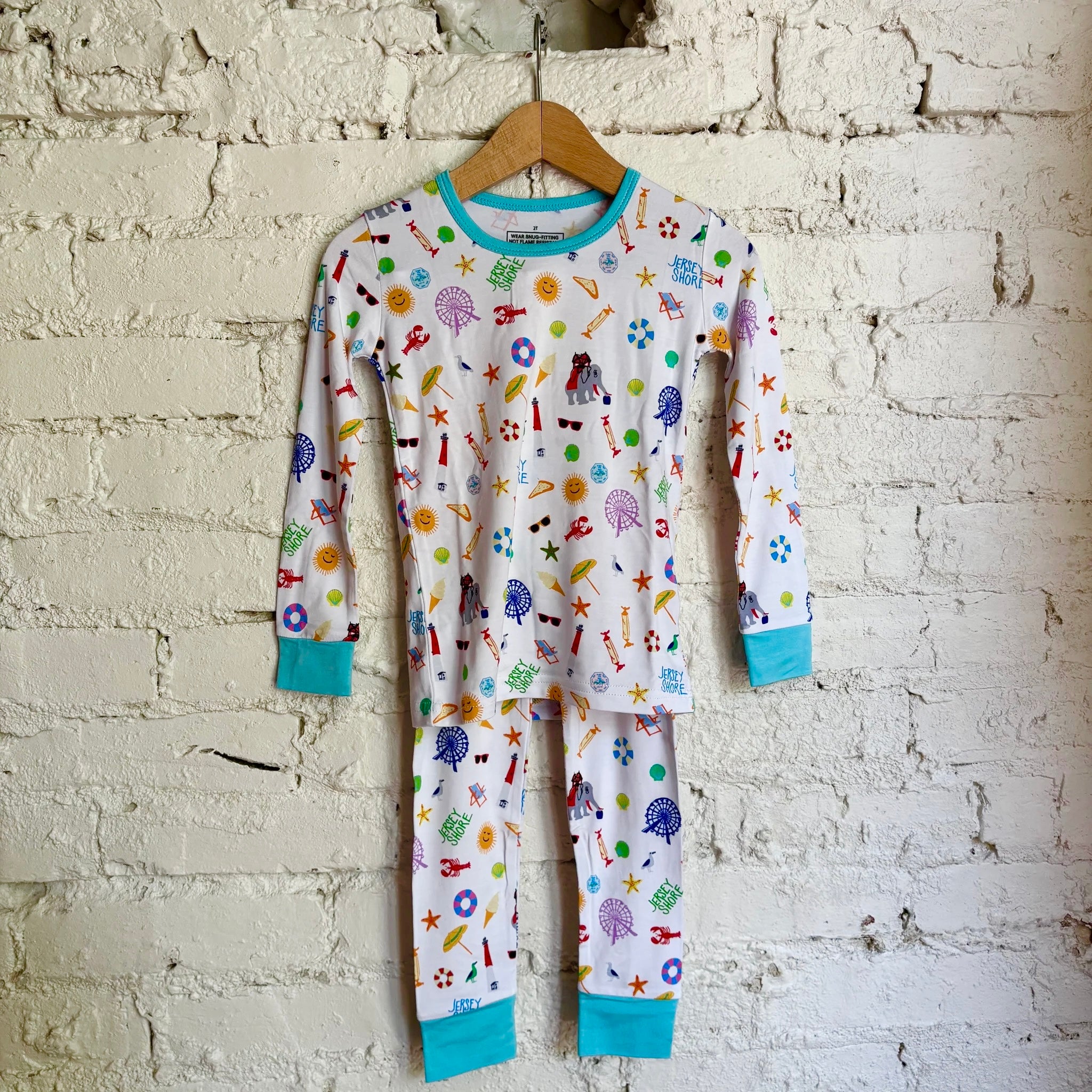 Down the Shore Toddler Pajama Set