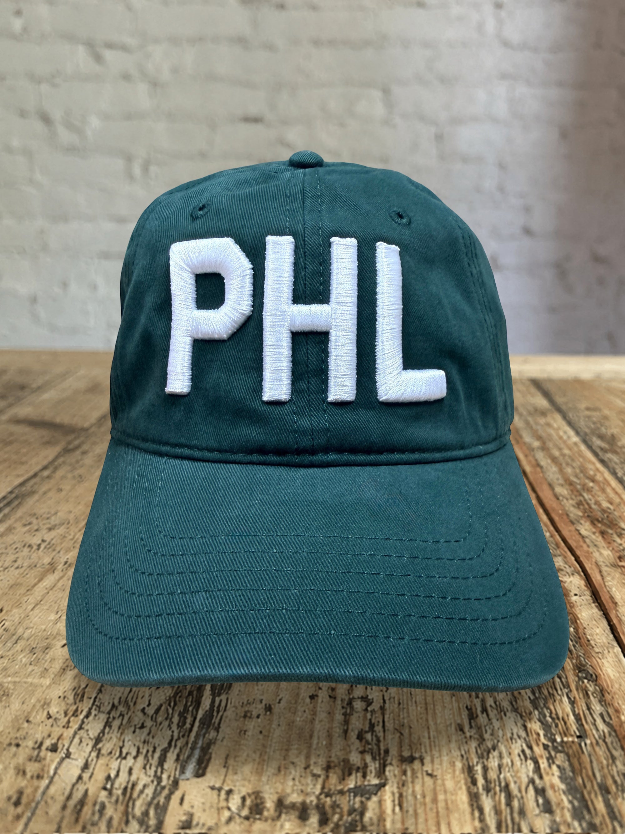 PHL Dad Hat - Dark Green