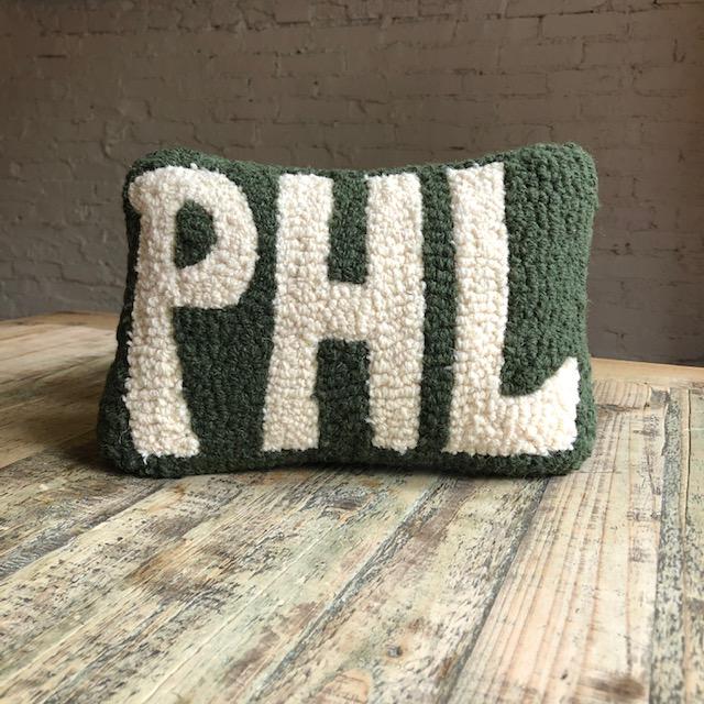 PHL Hooked Pillow