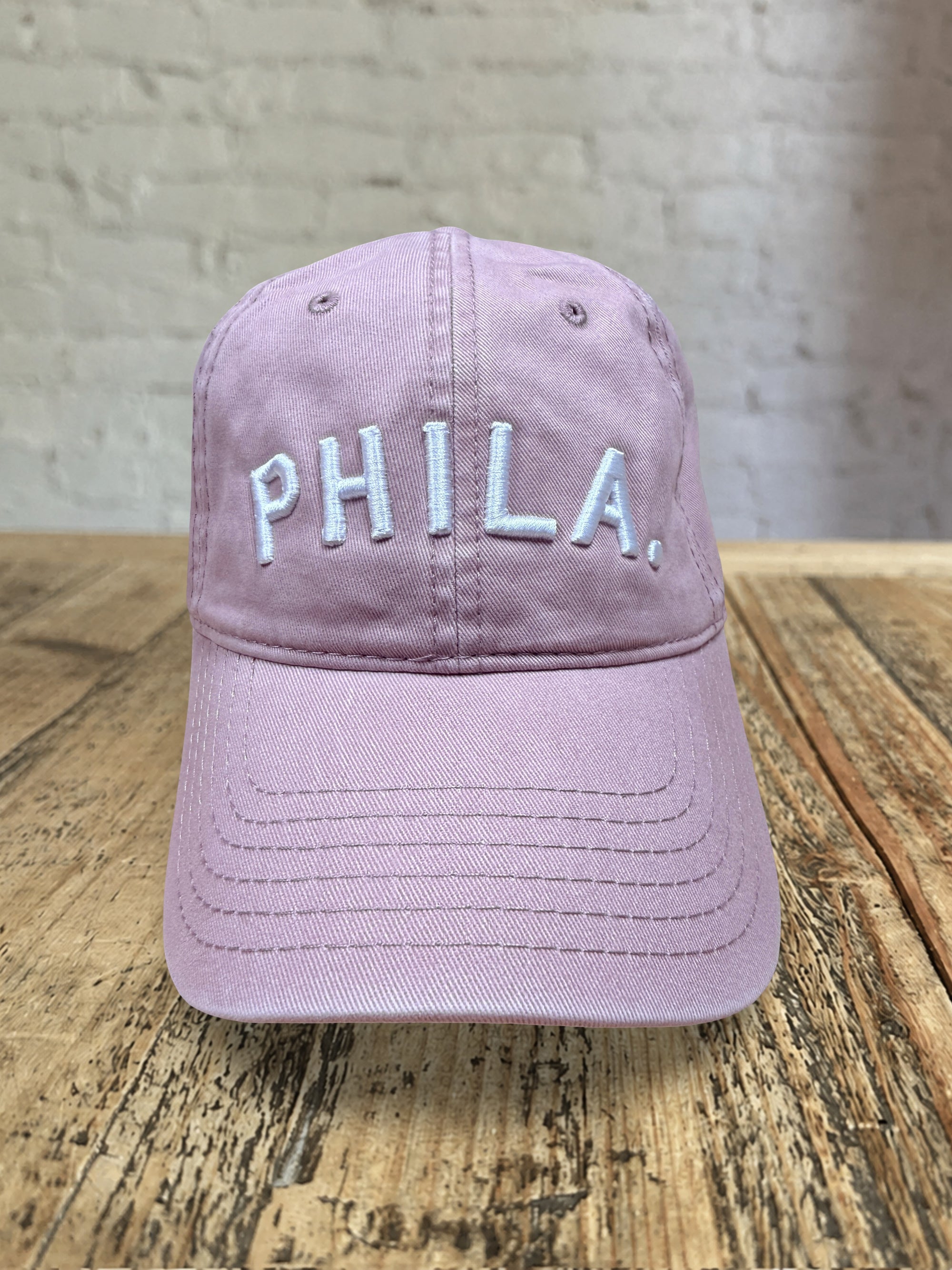 Phila Dad Hat - Dusty Rose
