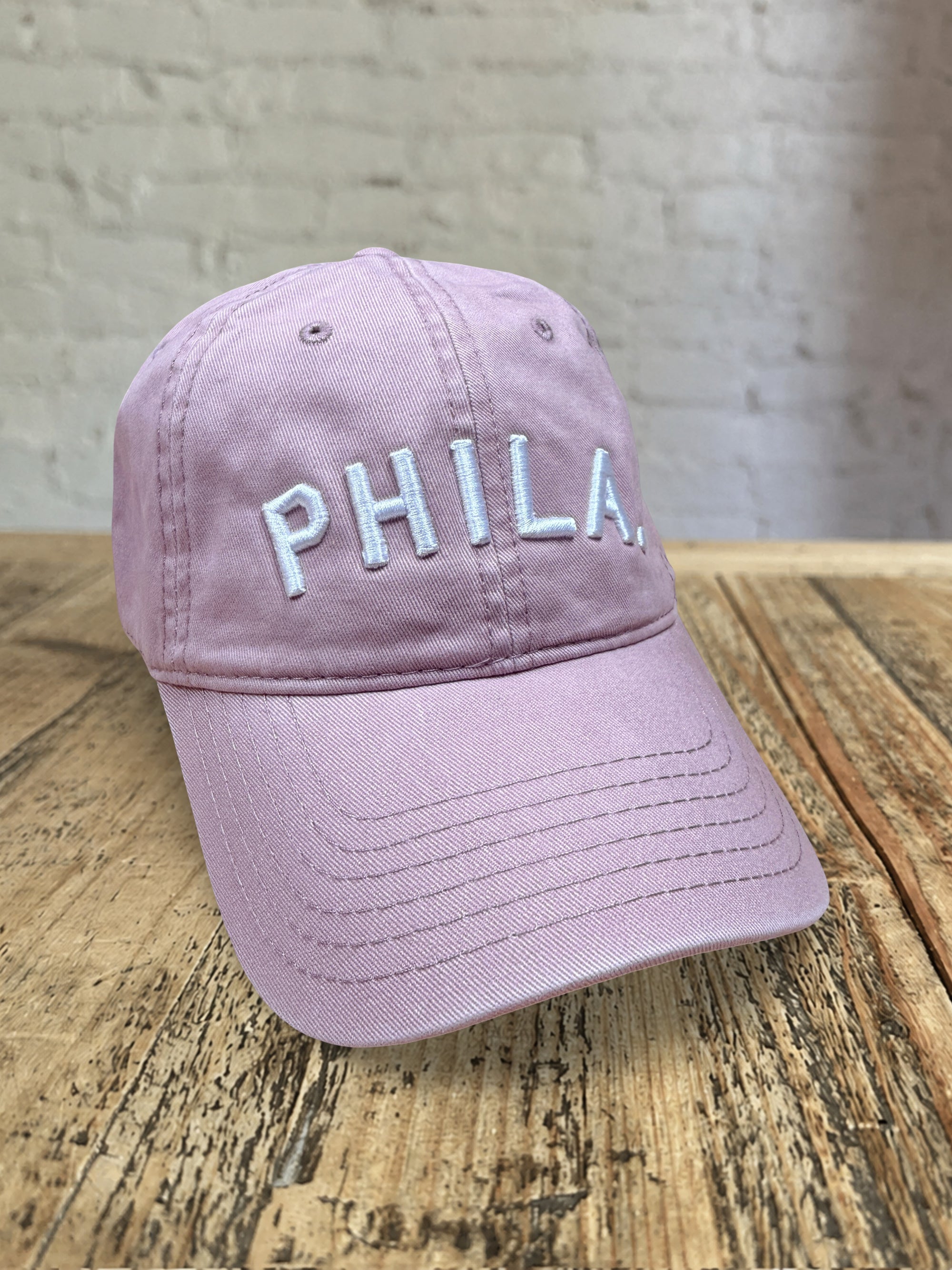 Phila Dad Hat - Dusty Rose