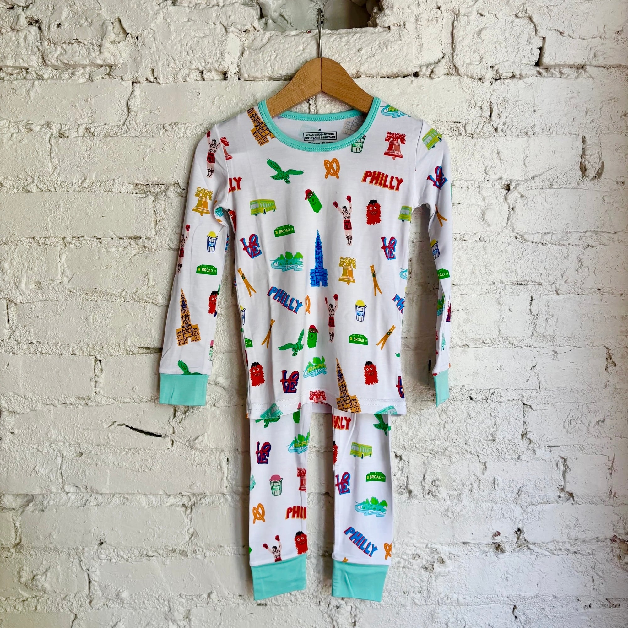Philadelphia Icons Toddler Pajama Set