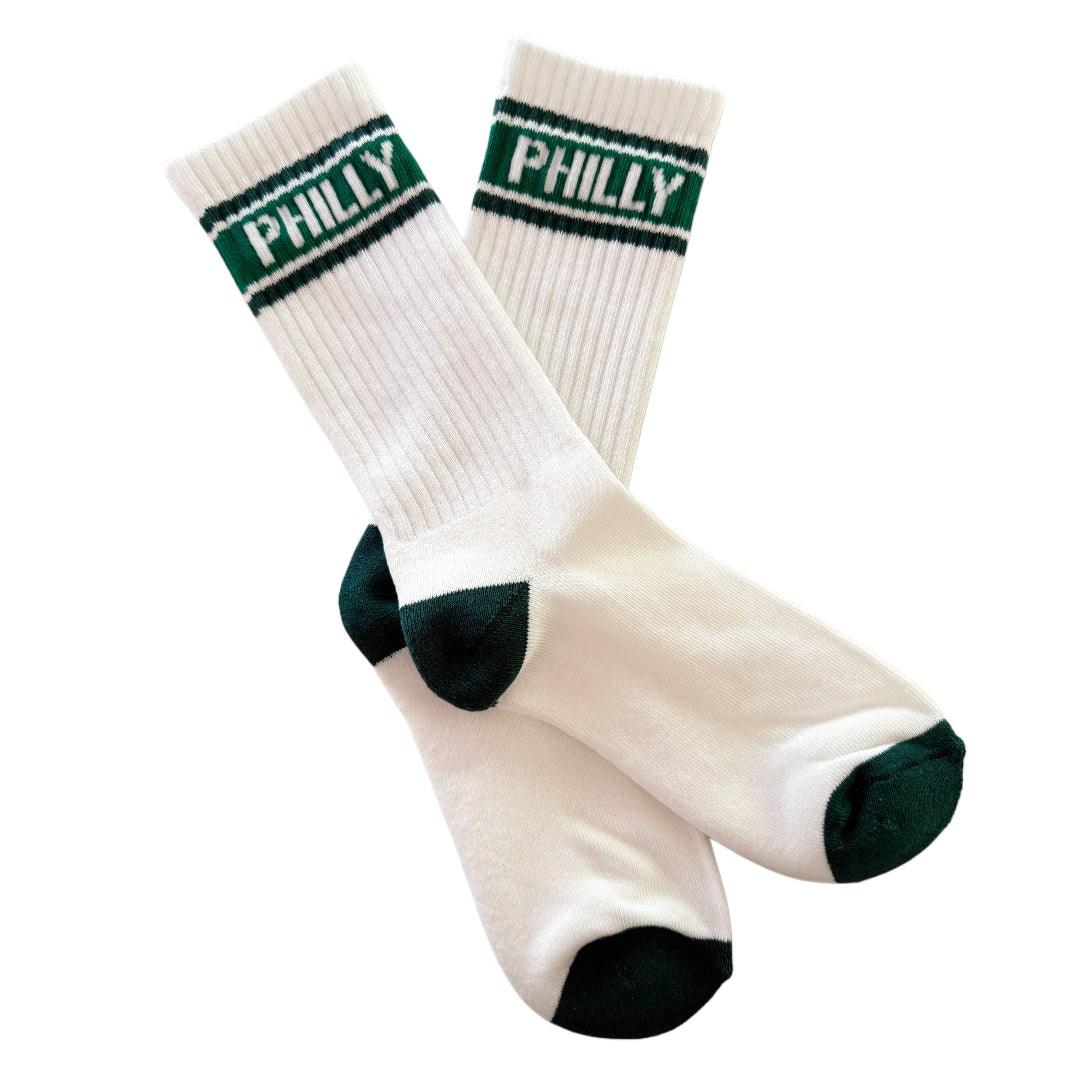 Jawn Shop Socks - Green Philly