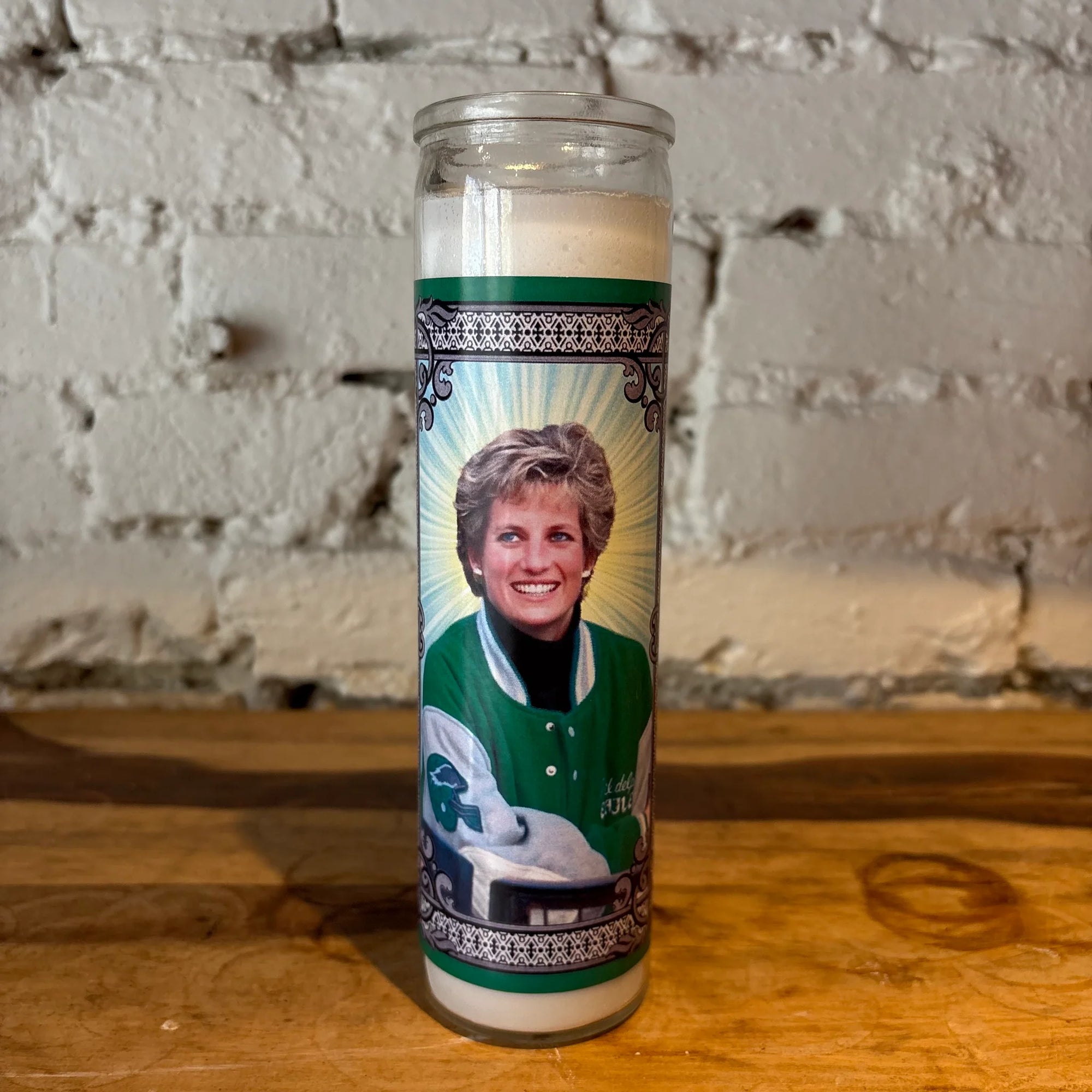 Princess Diana Eagles Jacket Prayer Candle