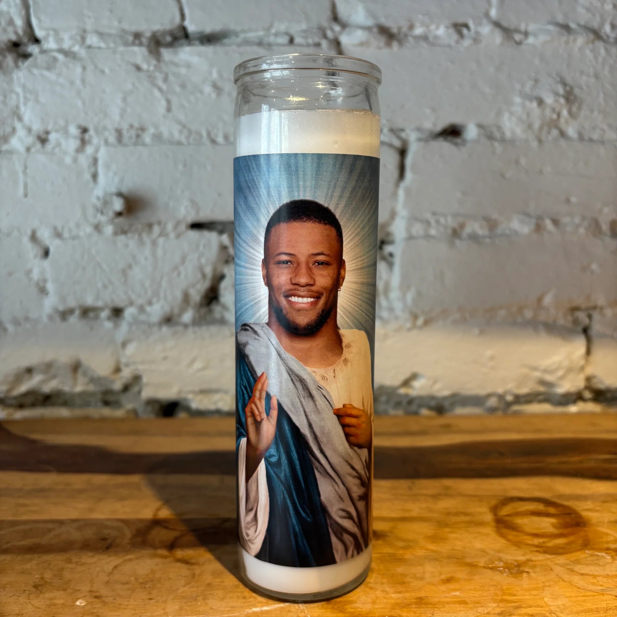 Saquon Barkley Prayer Candle