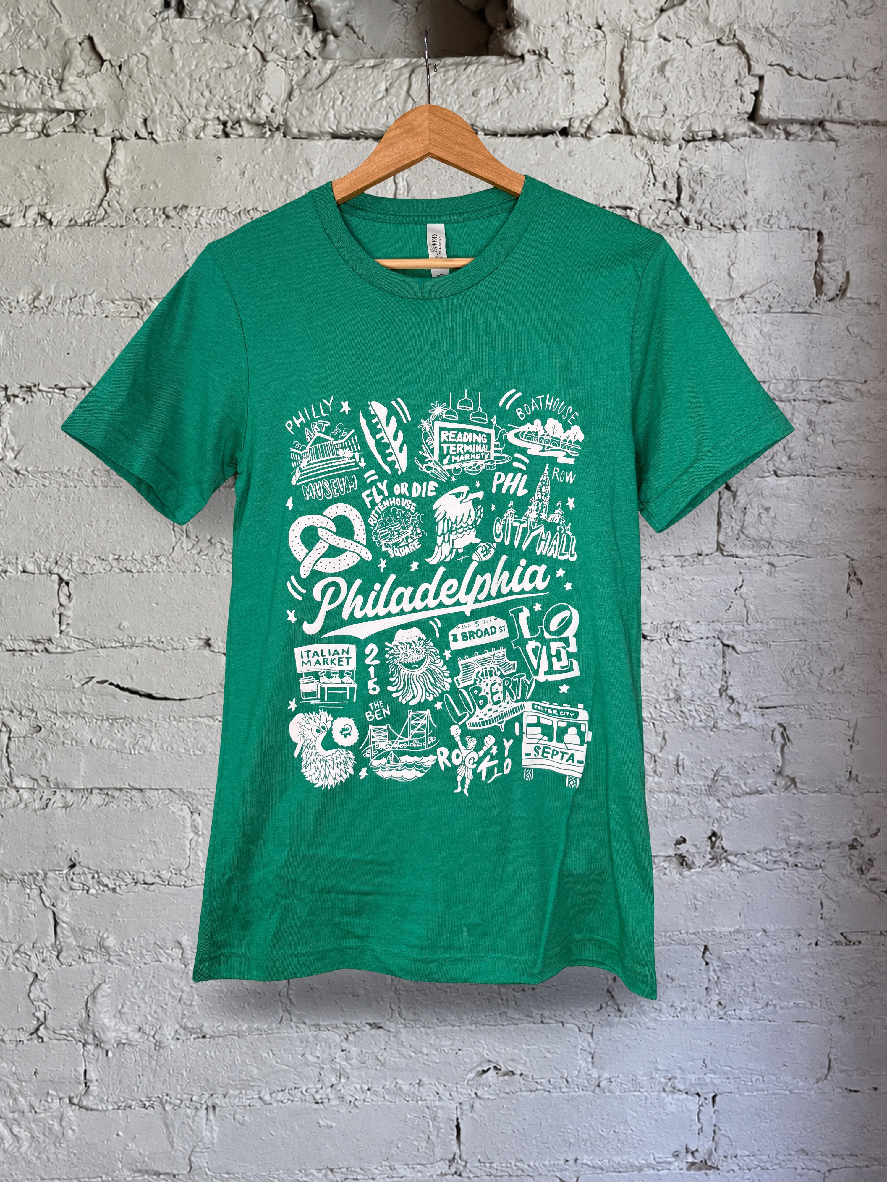 Green Philly Icons T-Shirt