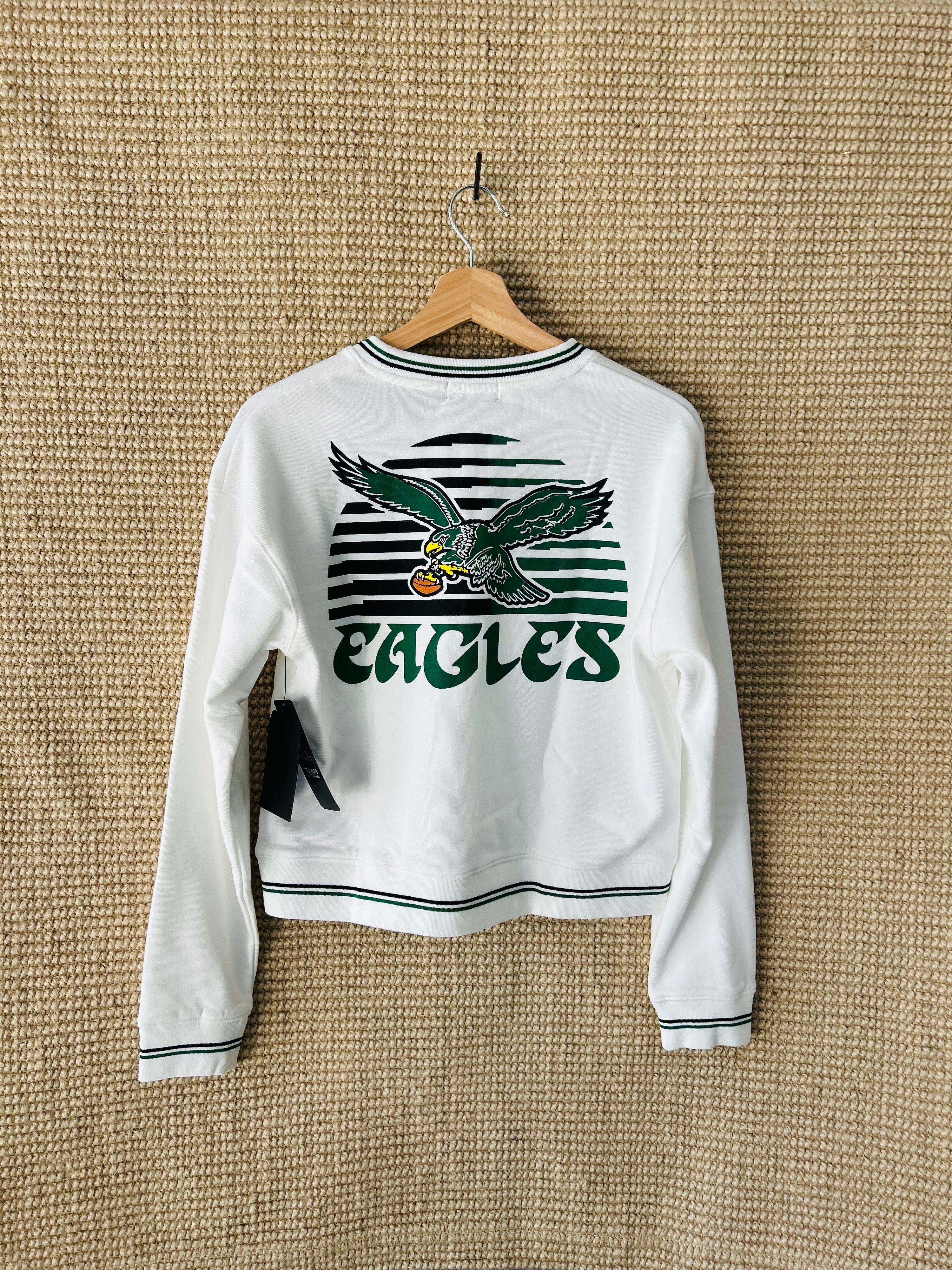 Philadelphia Eagles Cropped Crewneck