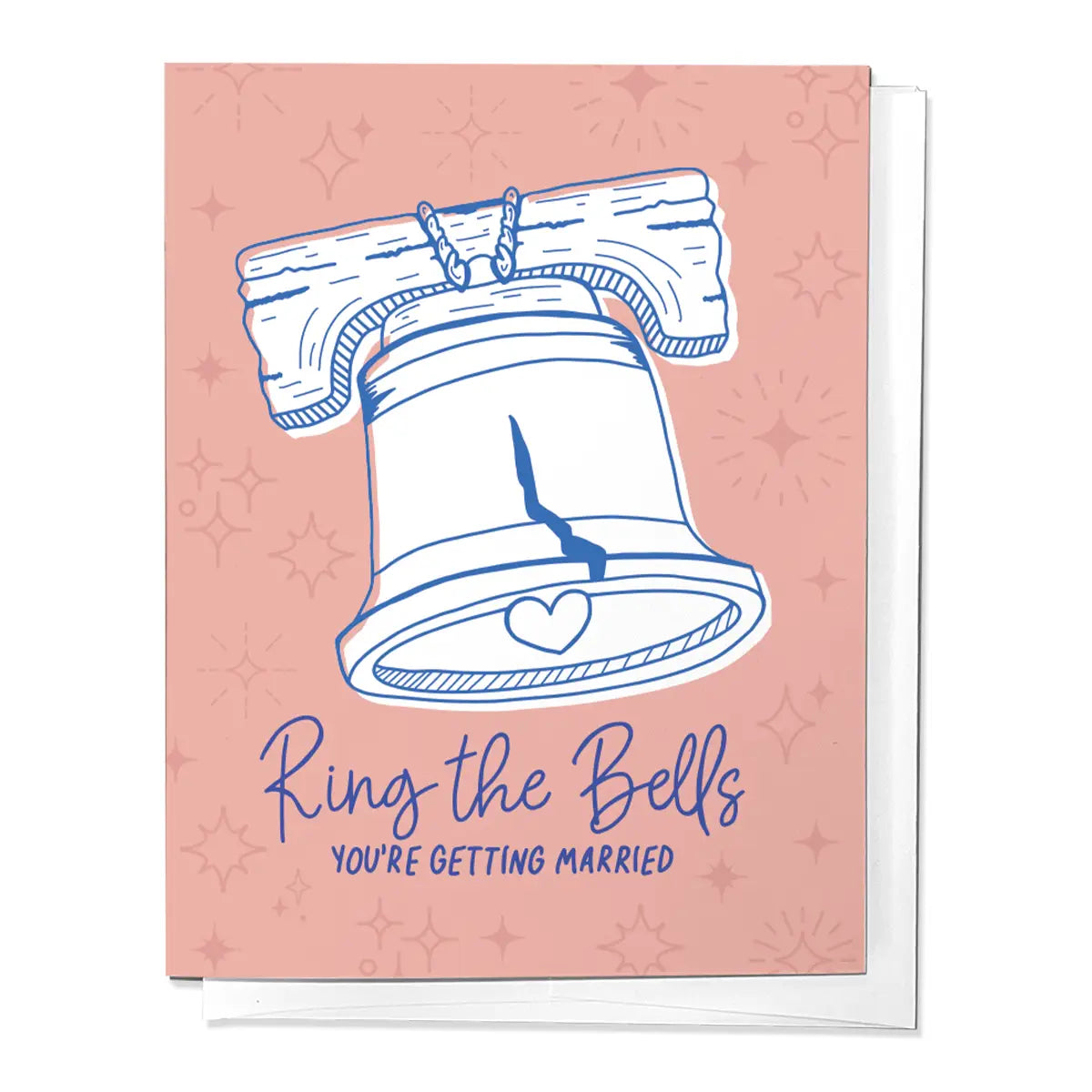 Ring the Bells Wedding Greeting Card