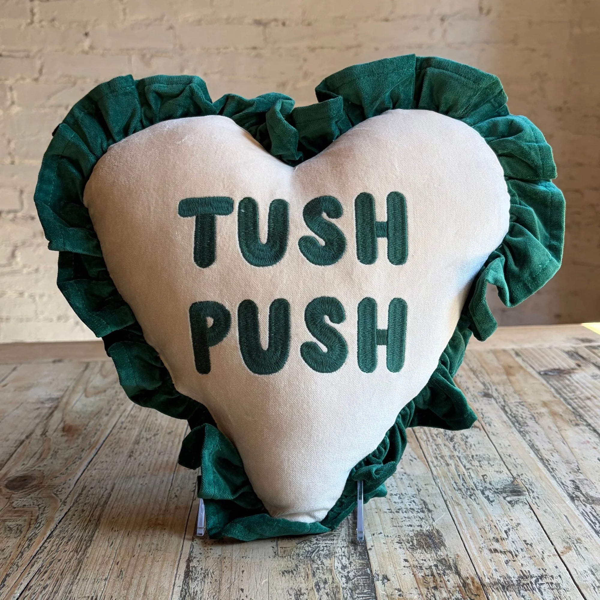 Ruffle Pillow - Tush Push