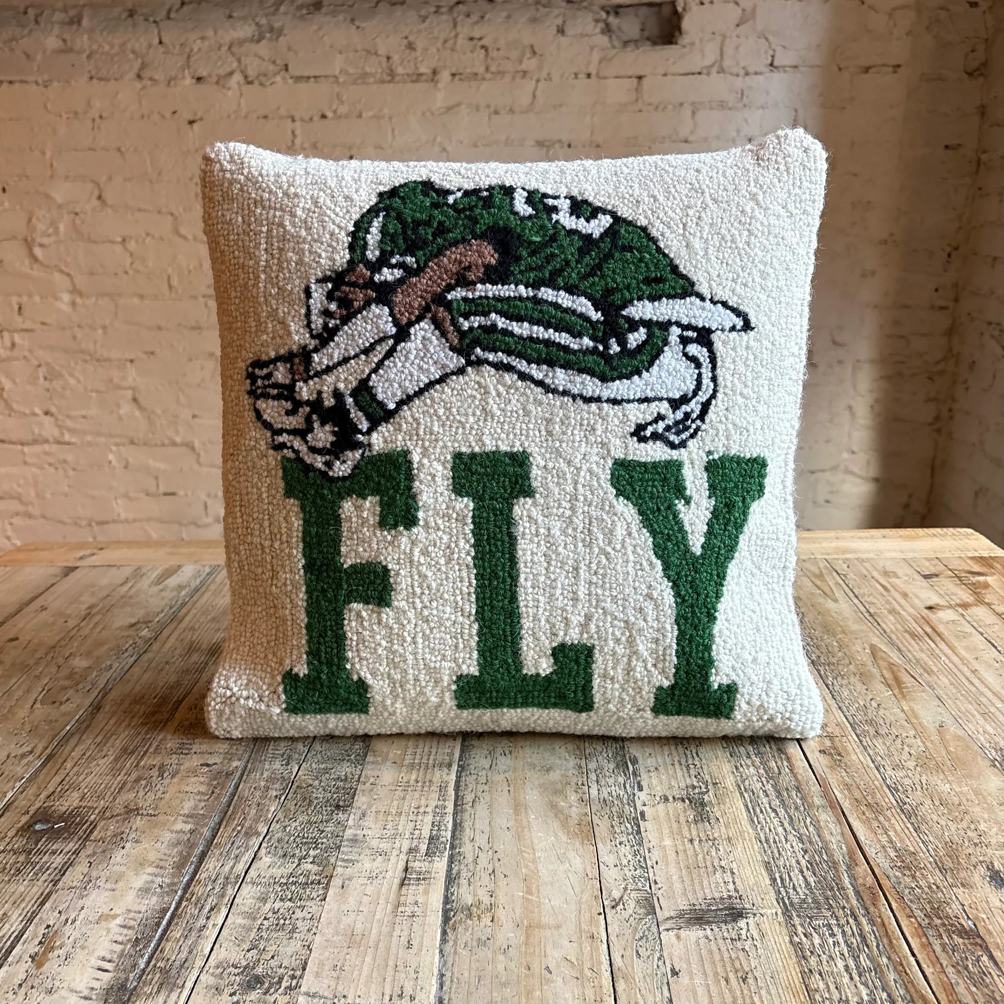 Fly Saquon Hook Pillow