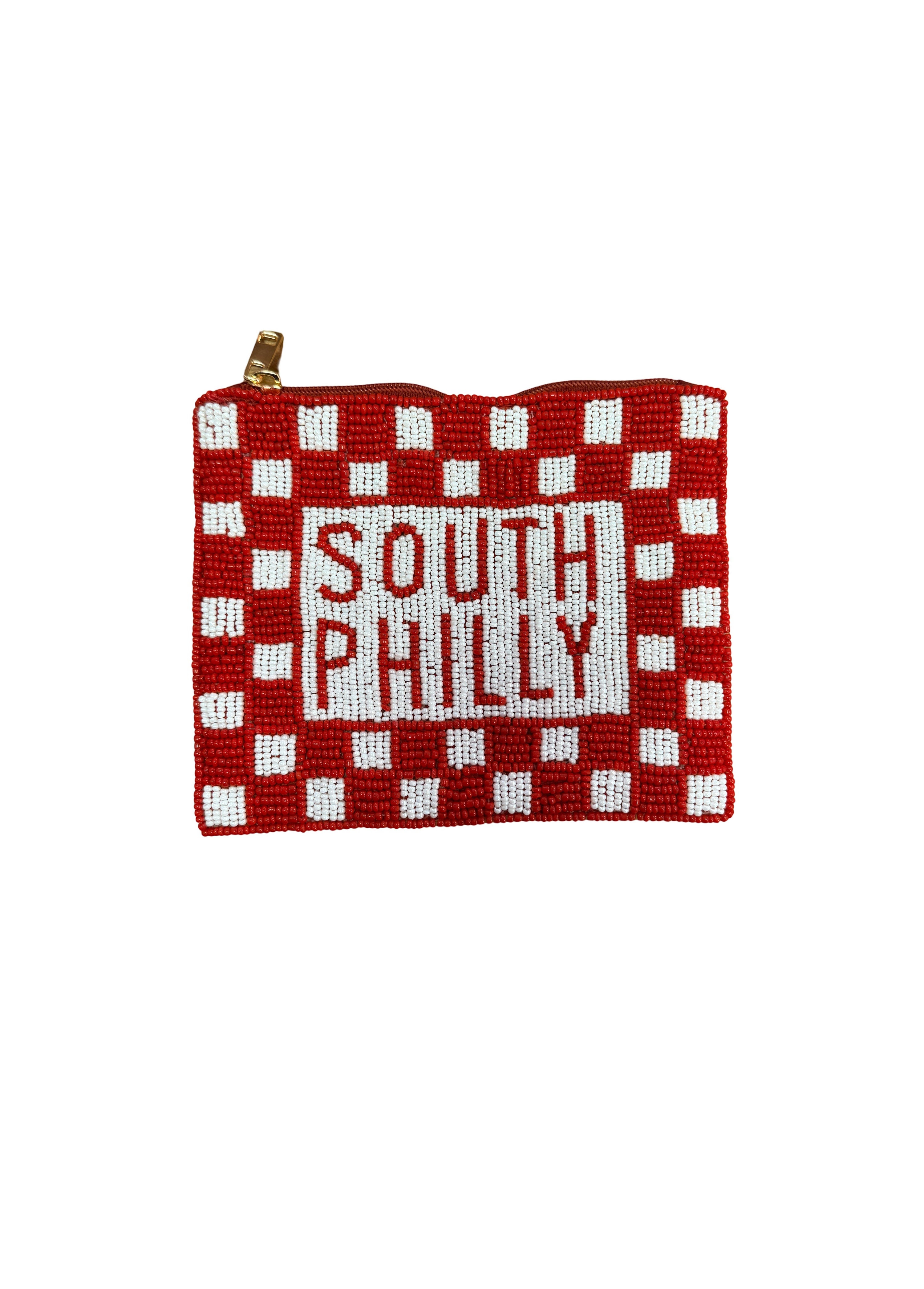 South Philly Beaded Pouch
