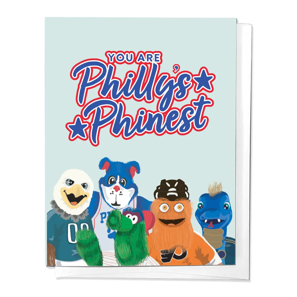 Philly's Phinest Love Greeting Card