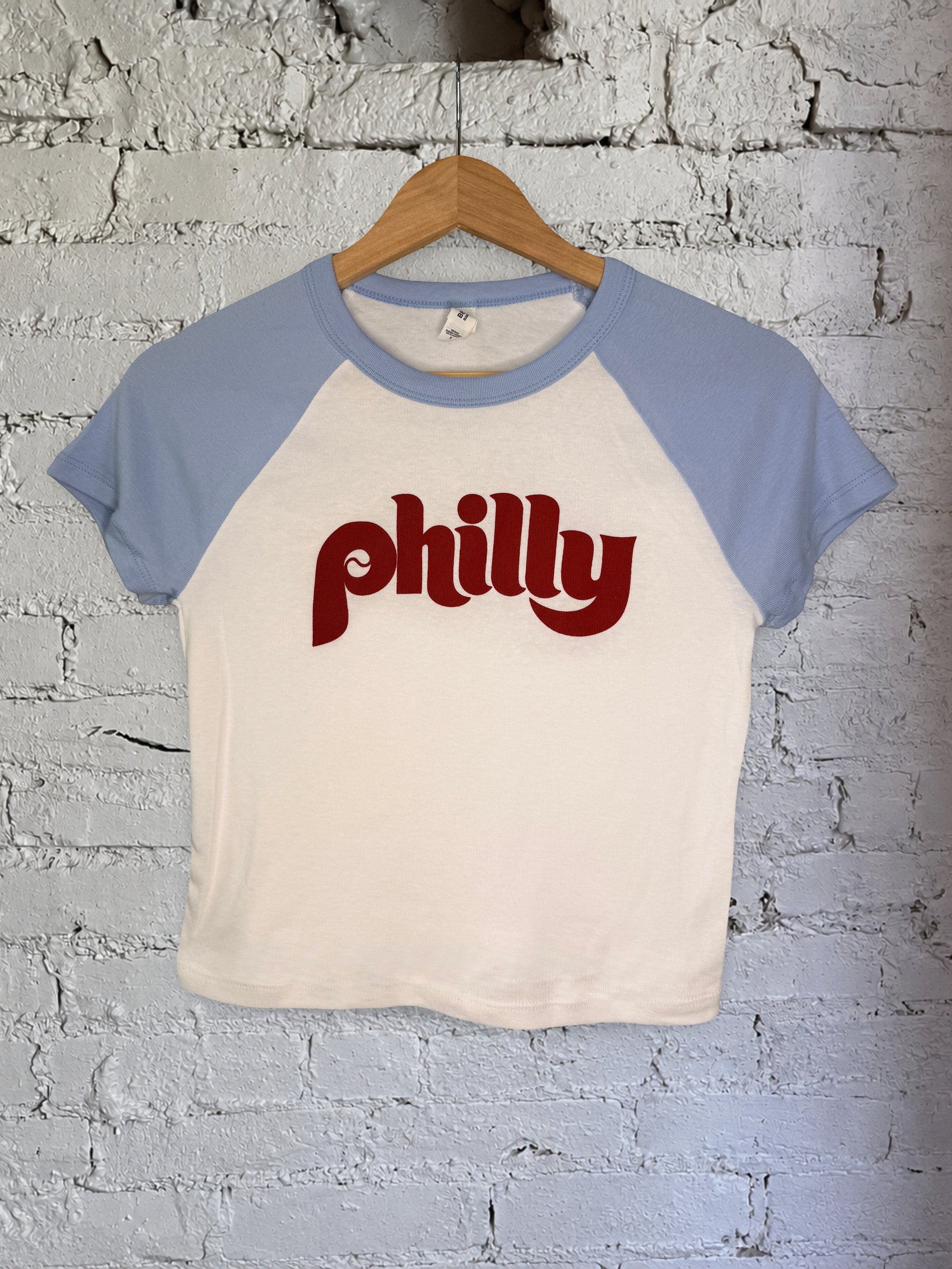 Philly Raglan Women's Baby Tee